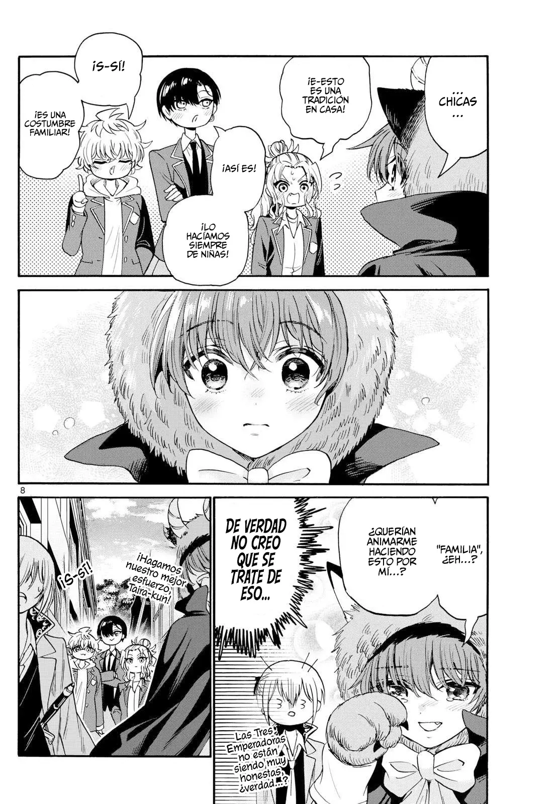 Mikadono Sanshimai wa Angai, Choroi Capitulo 176: La función final página 9