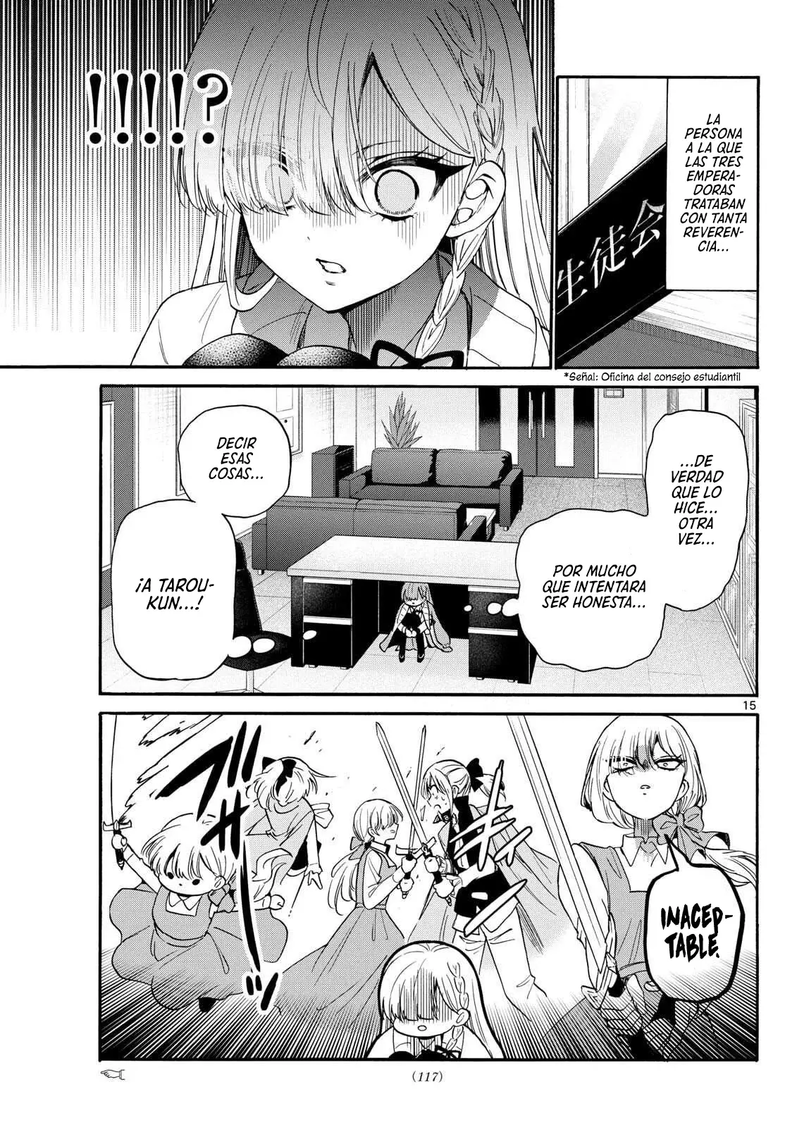 Mikadono Sanshimai wa Angai, Choroi Capitulo 178: Su primer festival página 18