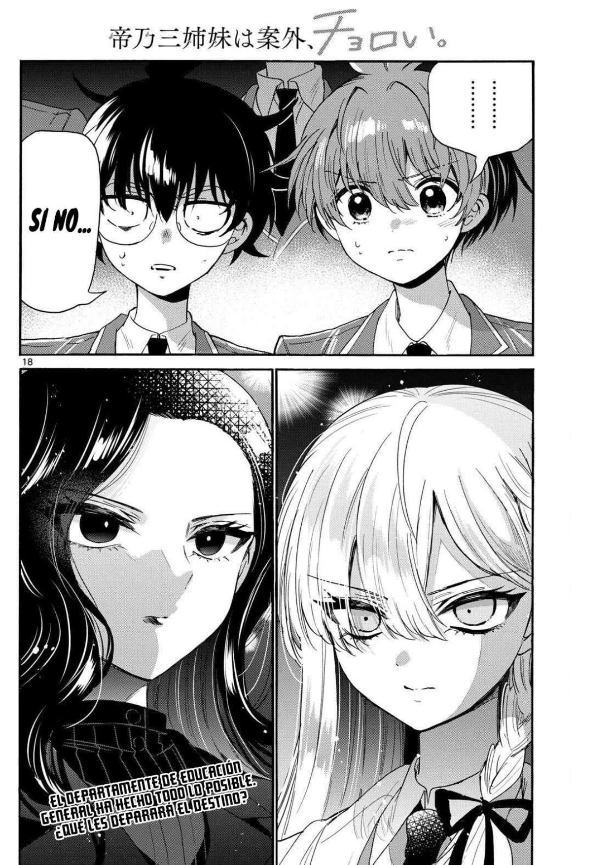 Mikadono Sanshimai wa Angai, Choroi Capitulo 178 página 18