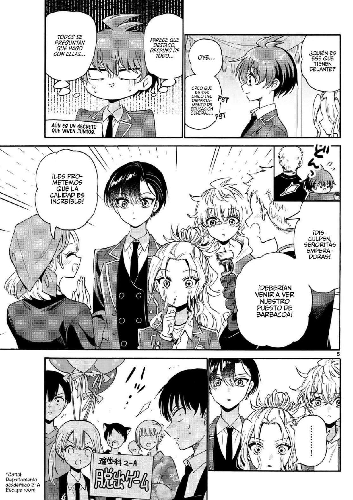 Mikadono Sanshimai wa Angai, Choroi Capitulo 178 página 5