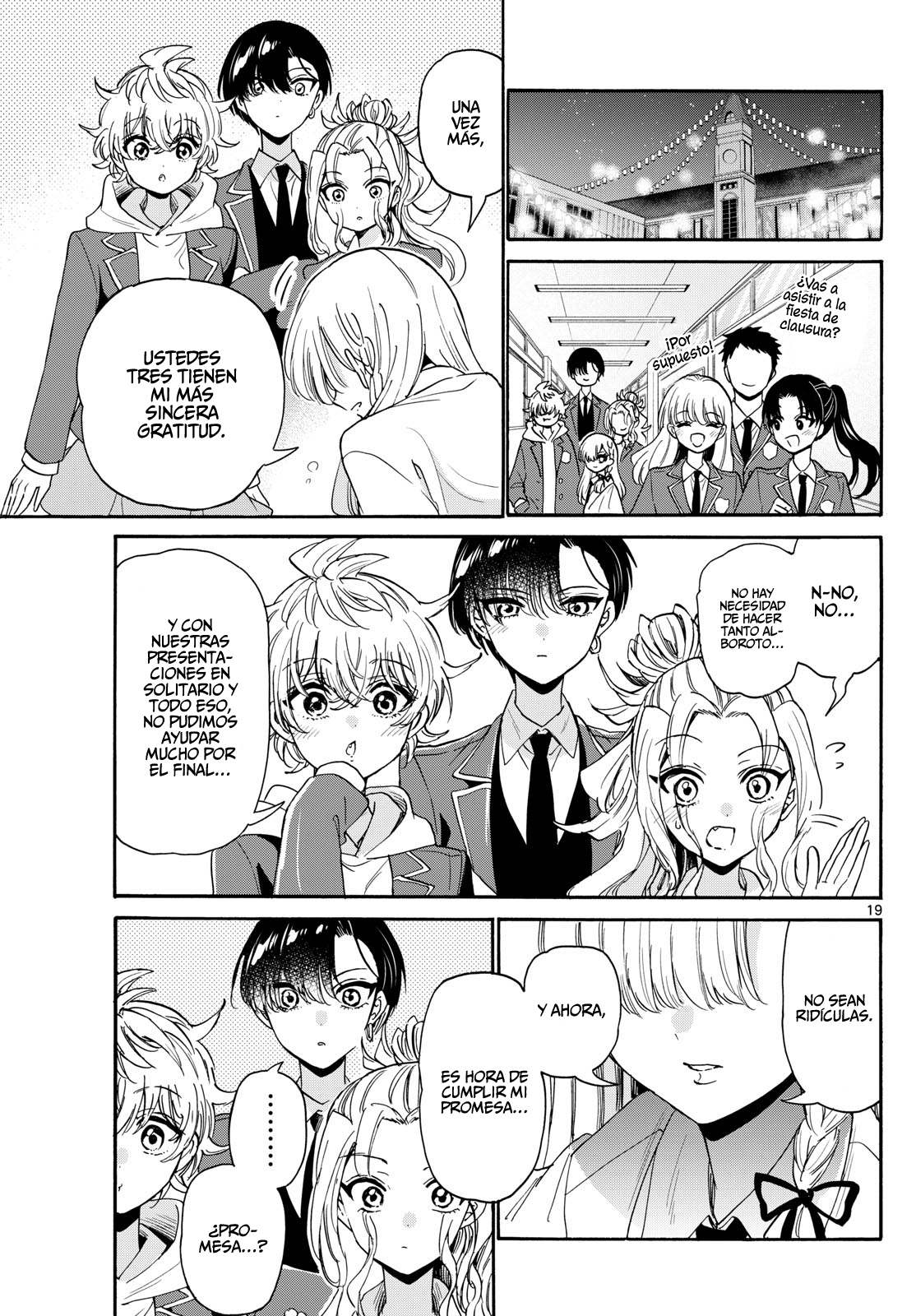 Mikadono Sanshimai wa Angai, Choroi Capitulo 179: Odio la inutilidad página 19