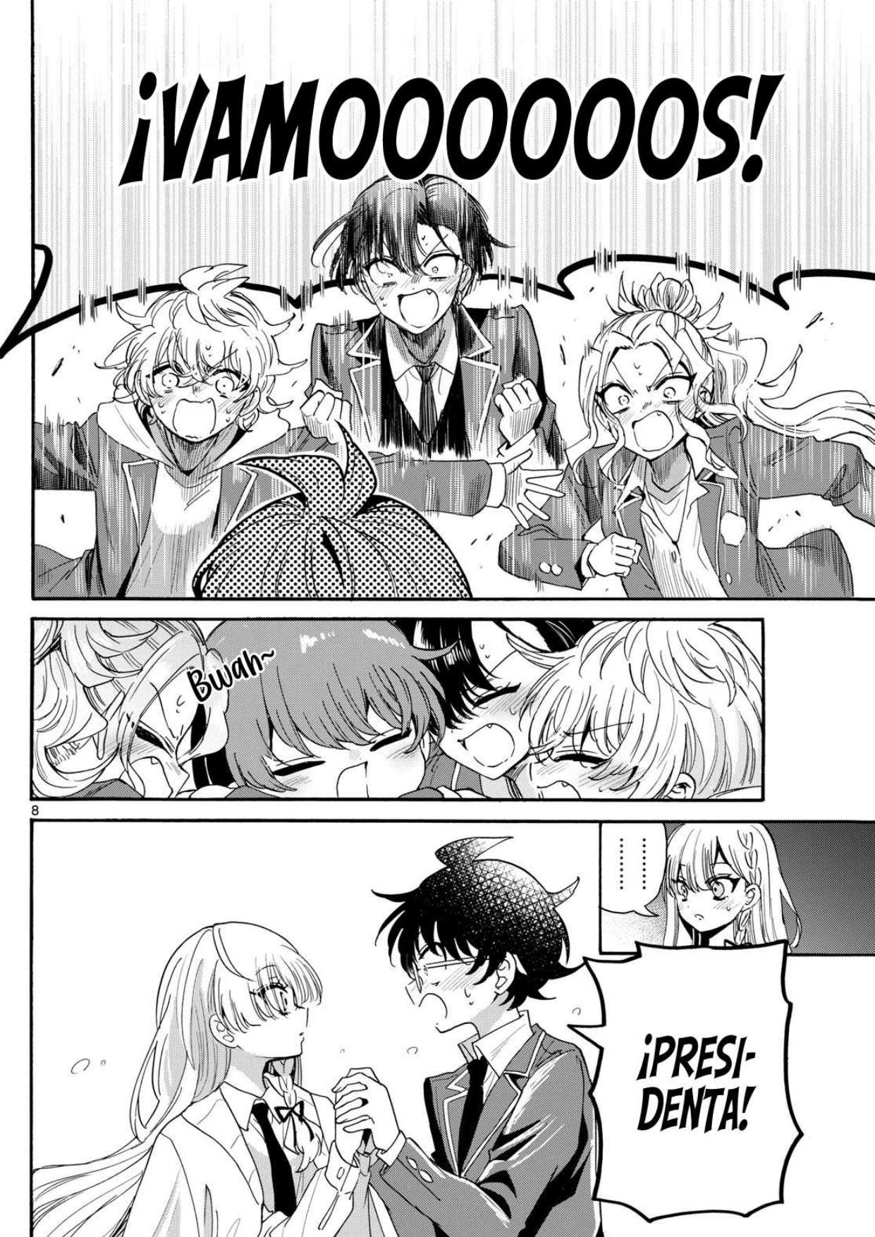 Mikadono Sanshimai wa Angai, Choroi Capitulo 179 página 8