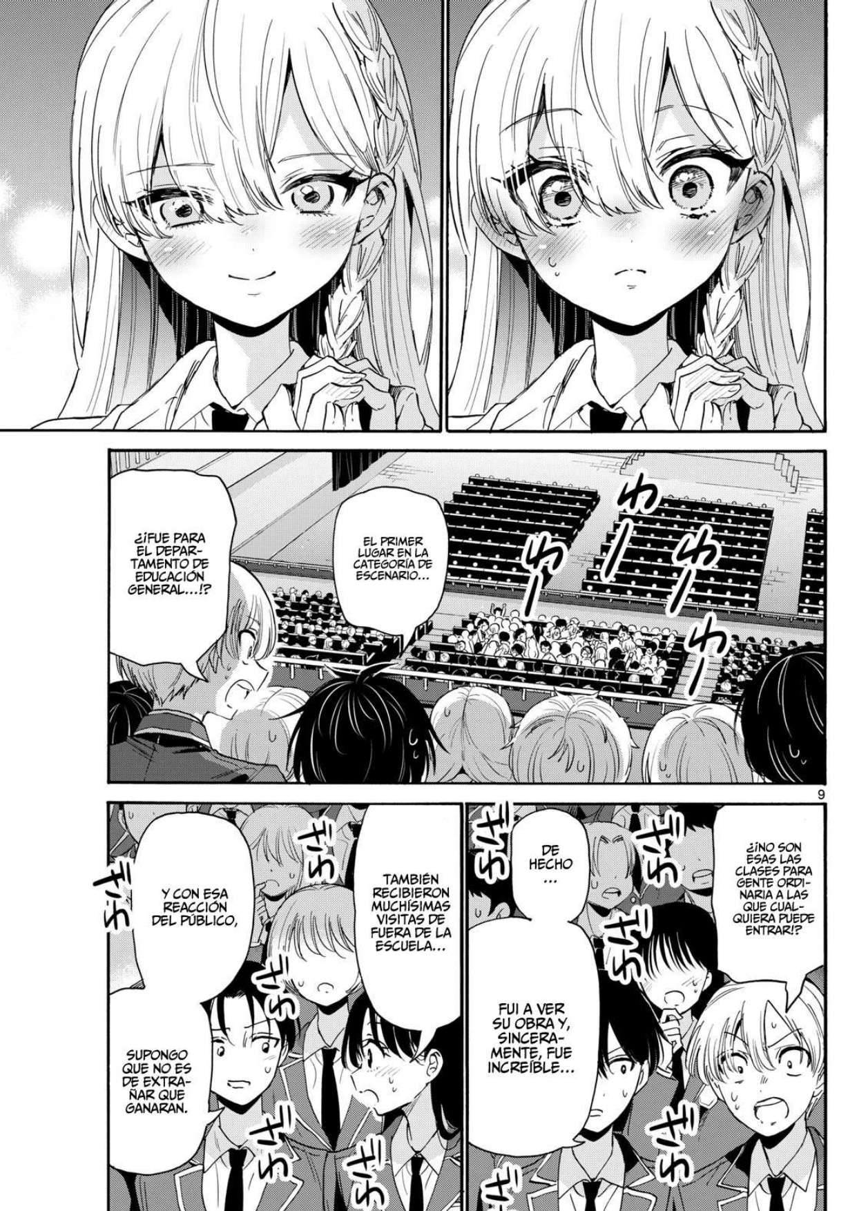 Mikadono Sanshimai wa Angai, Choroi Capitulo 179 página 9