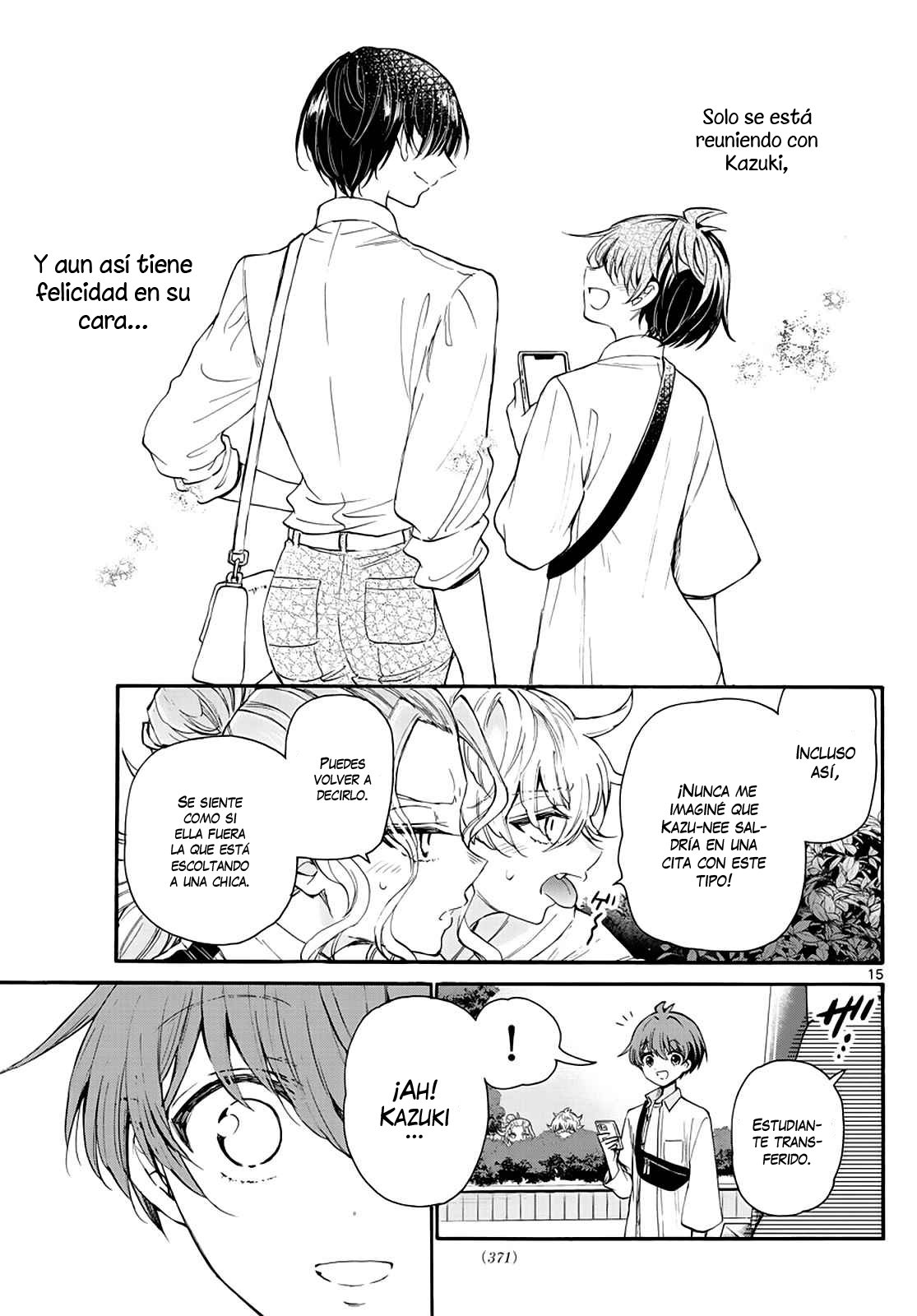 Mikadono Sanshimai wa Angai, Choroi Capitulo 18: Esto es una cita página 17