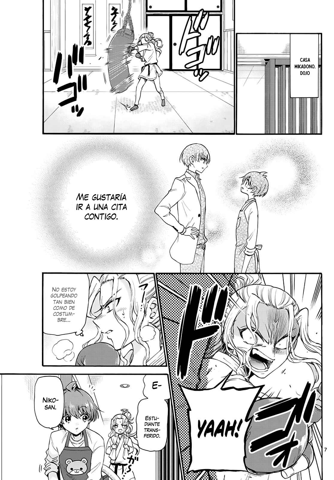 Mikadono Sanshimai wa Angai, Choroi Capitulo 18: Esto es una cita página 9