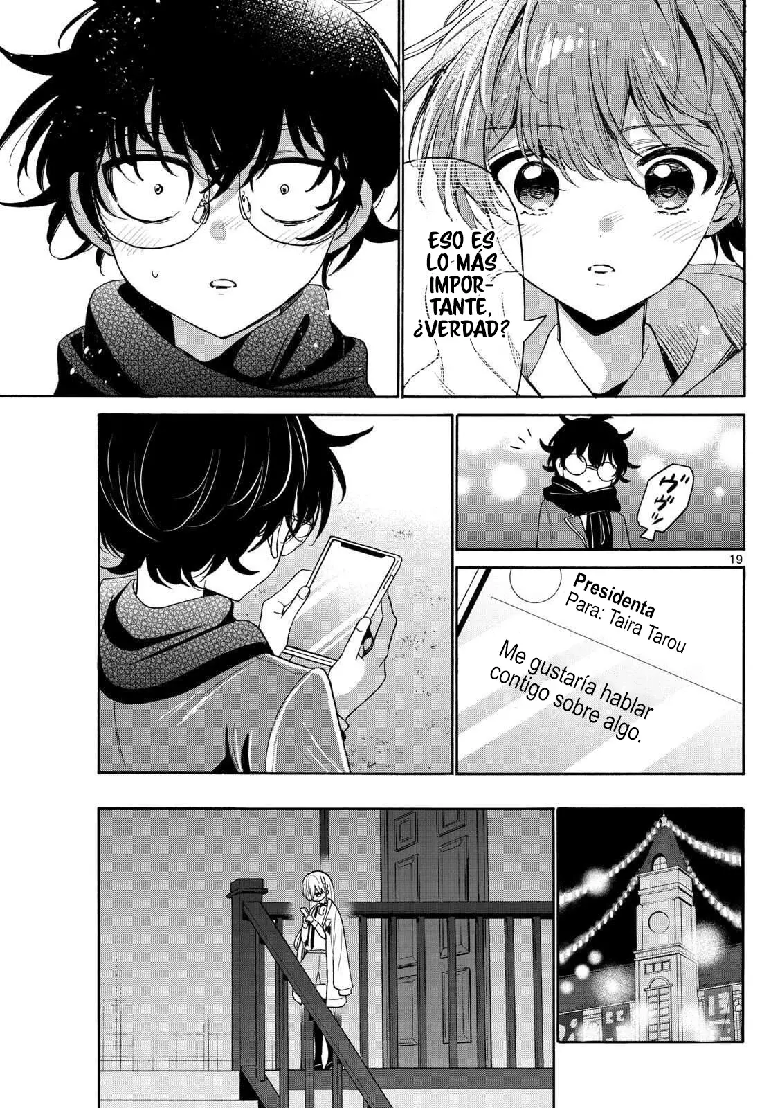 Mikadono Sanshimai wa Angai, Choroi Capitulo 180: ¿Quién irá al balcón? página 22