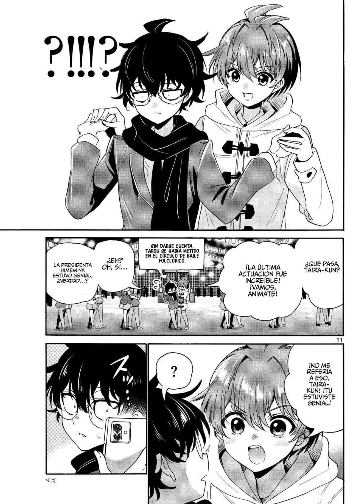 Mikadono Sanshimai wa Angai, Choroi Capitulo 180 página 11