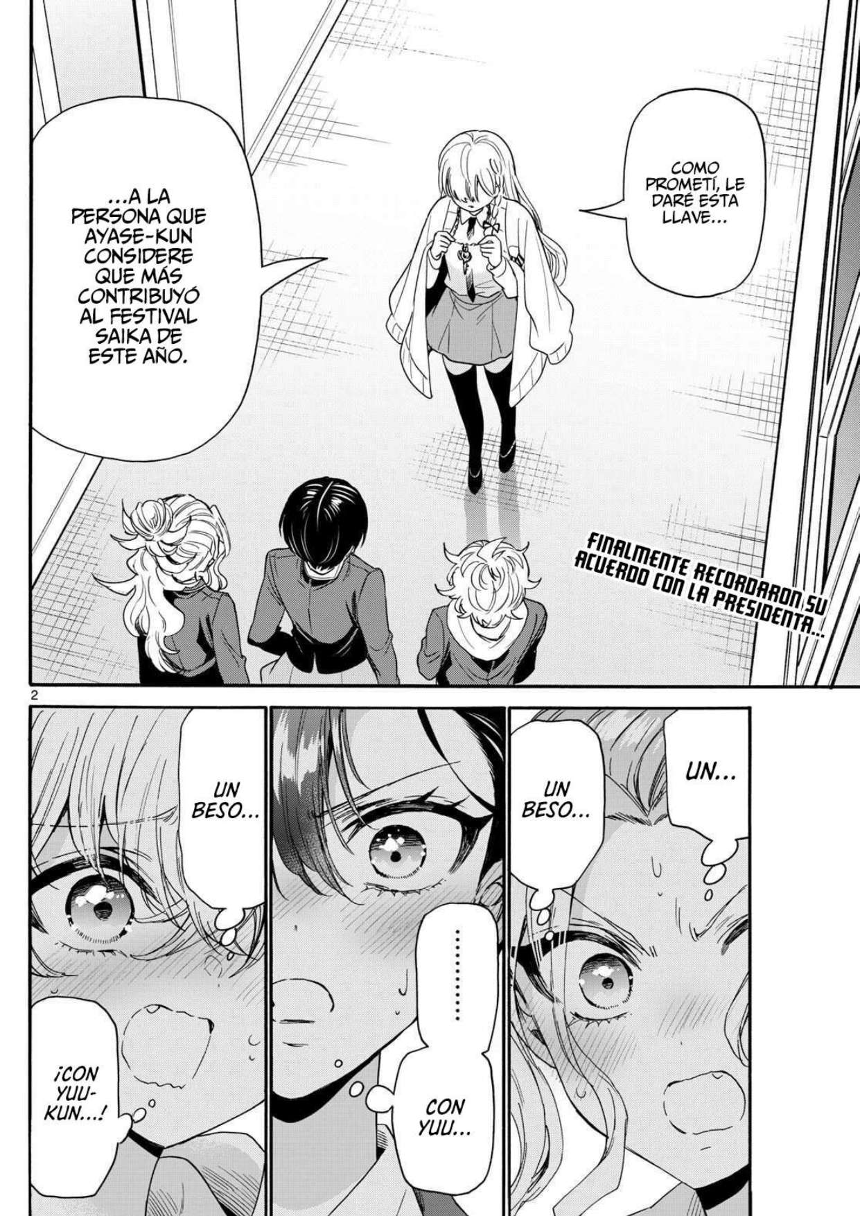 Mikadono Sanshimai wa Angai, Choroi Capitulo 180 página 2