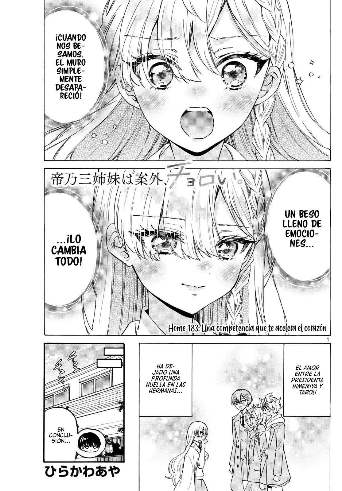 Mikadono Sanshimai wa Angai, Choroi Capitulo 183: Una competencia que te acelera el corazón página 4