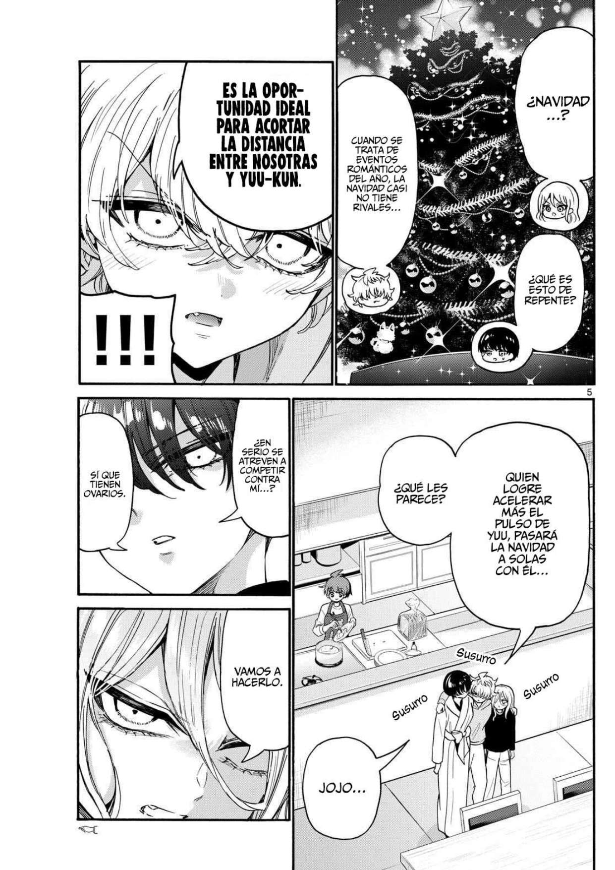 Mikadono Sanshimai wa Angai, Choroi Capitulo 183 página 5
