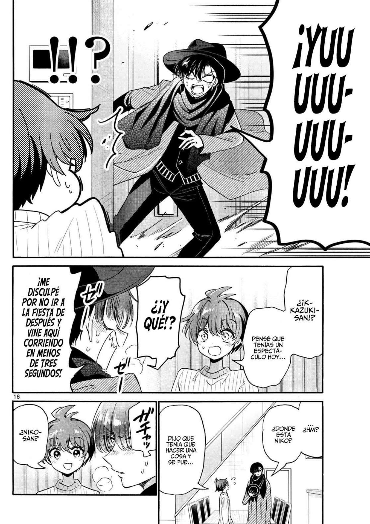 Mikadono Sanshimai wa Angai, Choroi Capitulo 184 página 16