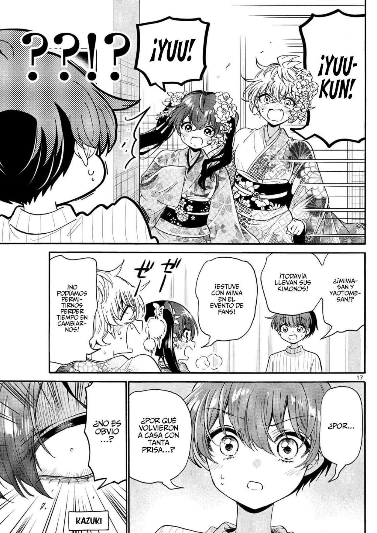 Mikadono Sanshimai wa Angai, Choroi Capitulo 184 página 17