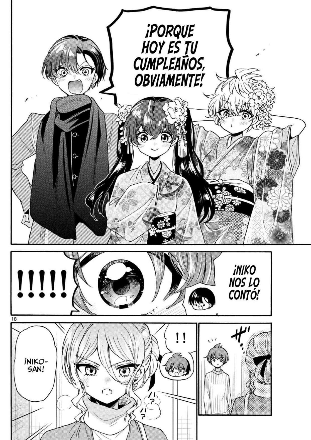Mikadono Sanshimai wa Angai, Choroi Capitulo 184 página 18