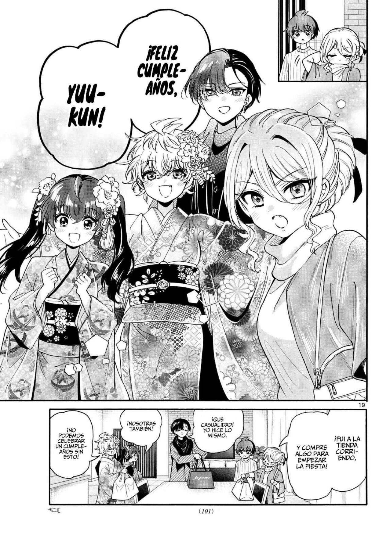 Mikadono Sanshimai wa Angai, Choroi Capitulo 184 página 19