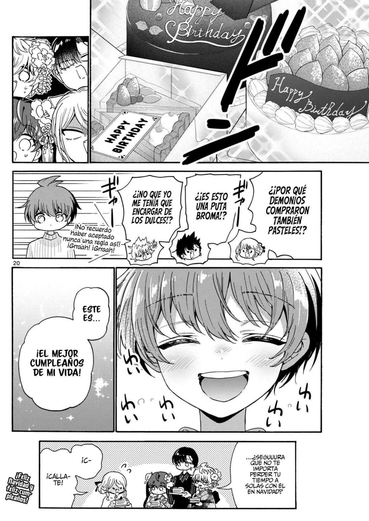 Mikadono Sanshimai wa Angai, Choroi Capitulo 184 página 20