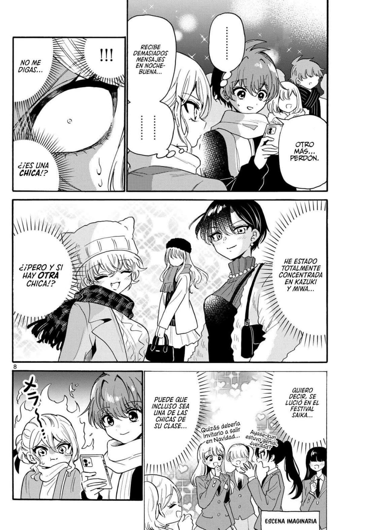 Mikadono Sanshimai wa Angai, Choroi Capitulo 184 página 8