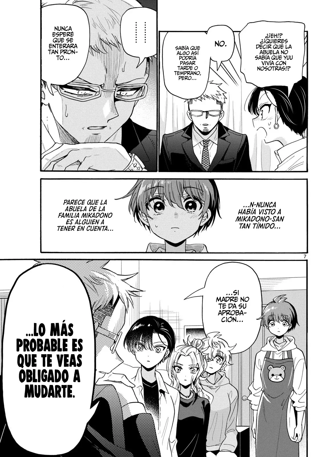 Mikadono Sanshimai wa Angai, Choroi Capitulo 185: Negarse no es una opción página 10
