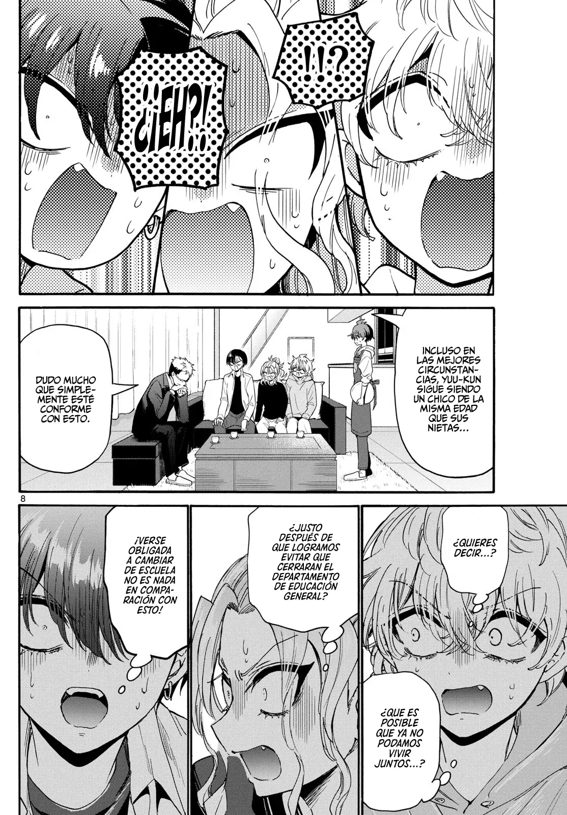 Mikadono Sanshimai wa Angai, Choroi Capitulo 185: Negarse no es una opción página 11