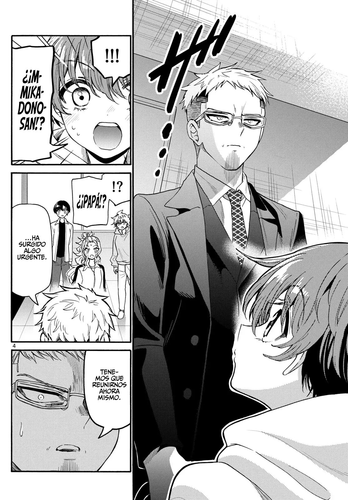 Mikadono Sanshimai wa Angai, Choroi Capitulo 185: Negarse no es una opción página 7