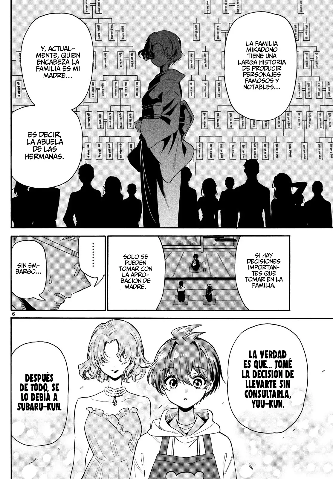 Mikadono Sanshimai wa Angai, Choroi Capitulo 185: Negarse no es una opción página 9