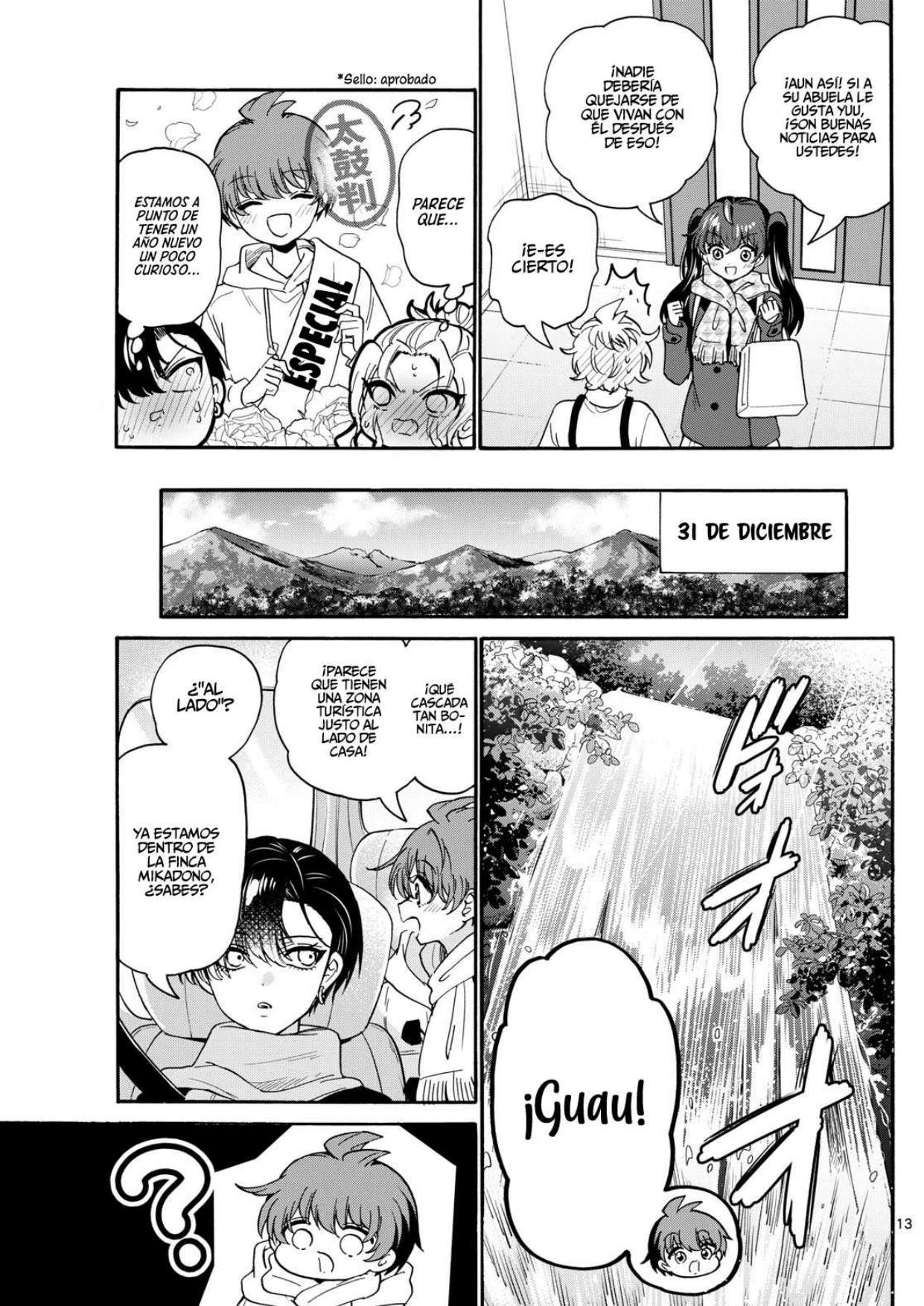 Mikadono Sanshimai wa Angai, Choroi Capitulo 185 página 13