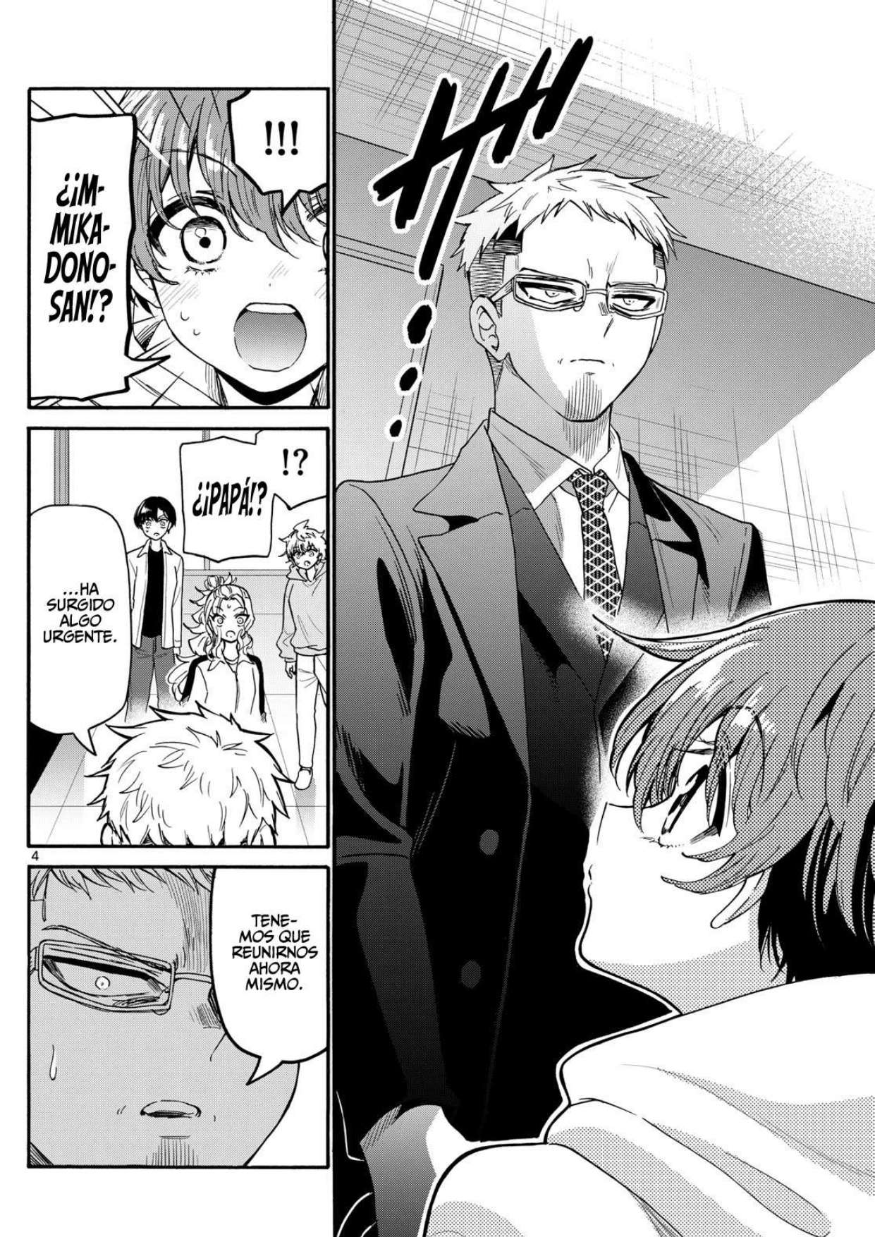 Mikadono Sanshimai wa Angai, Choroi Capitulo 185 página 4