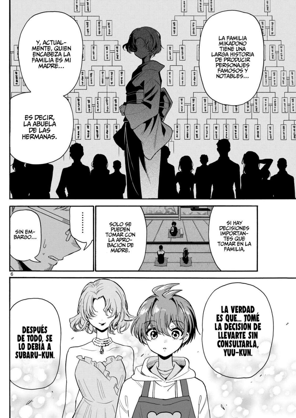 Mikadono Sanshimai wa Angai, Choroi Capitulo 185 página 6