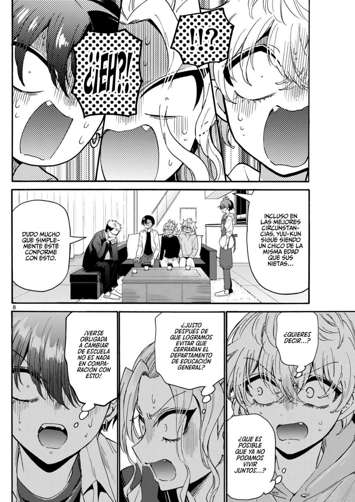 Mikadono Sanshimai wa Angai, Choroi Capitulo 185 página 8
