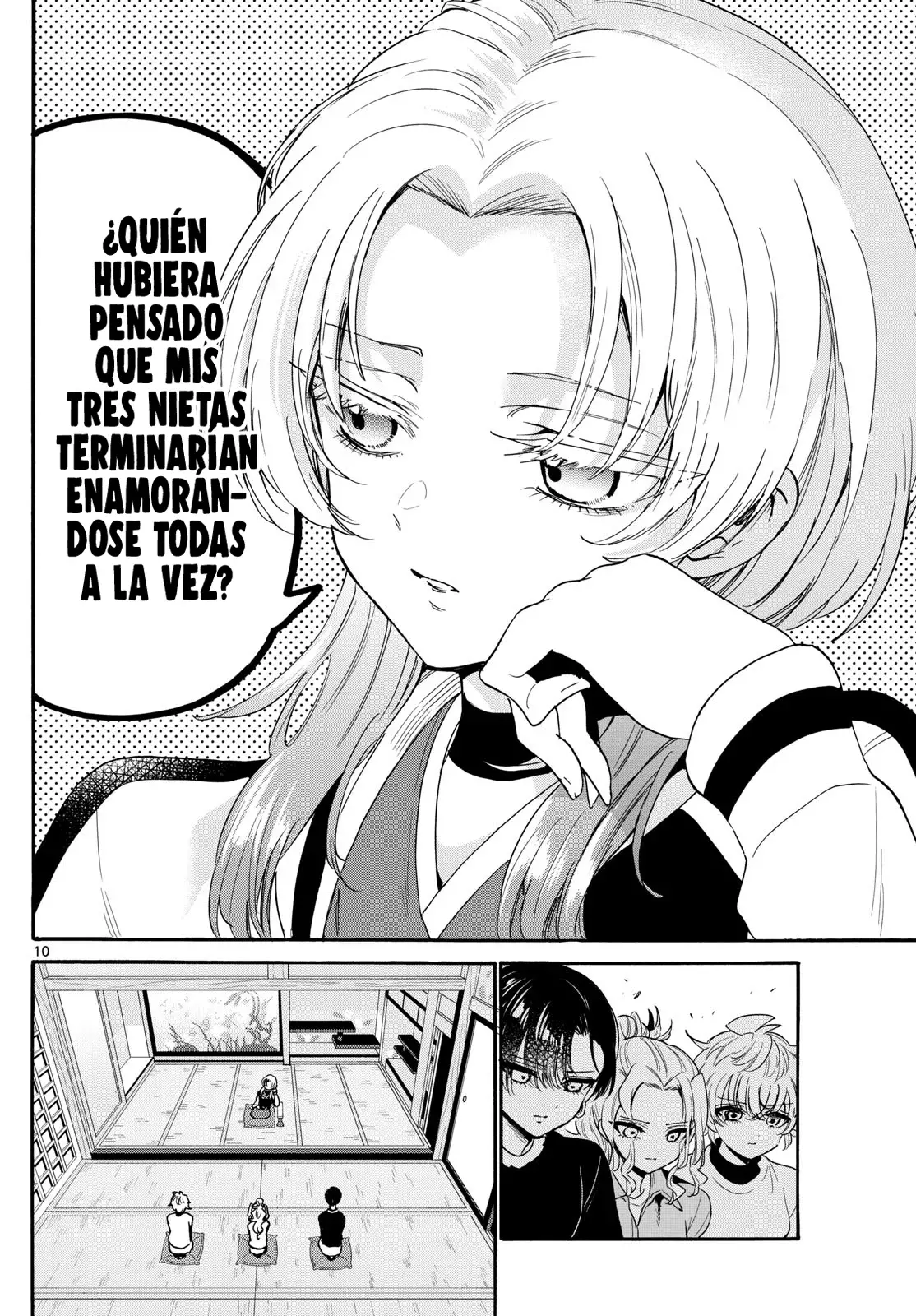 Mikadono Sanshimai wa Angai, Choroi Capitulo 186: La cabeza de la familia Mikadono página 12