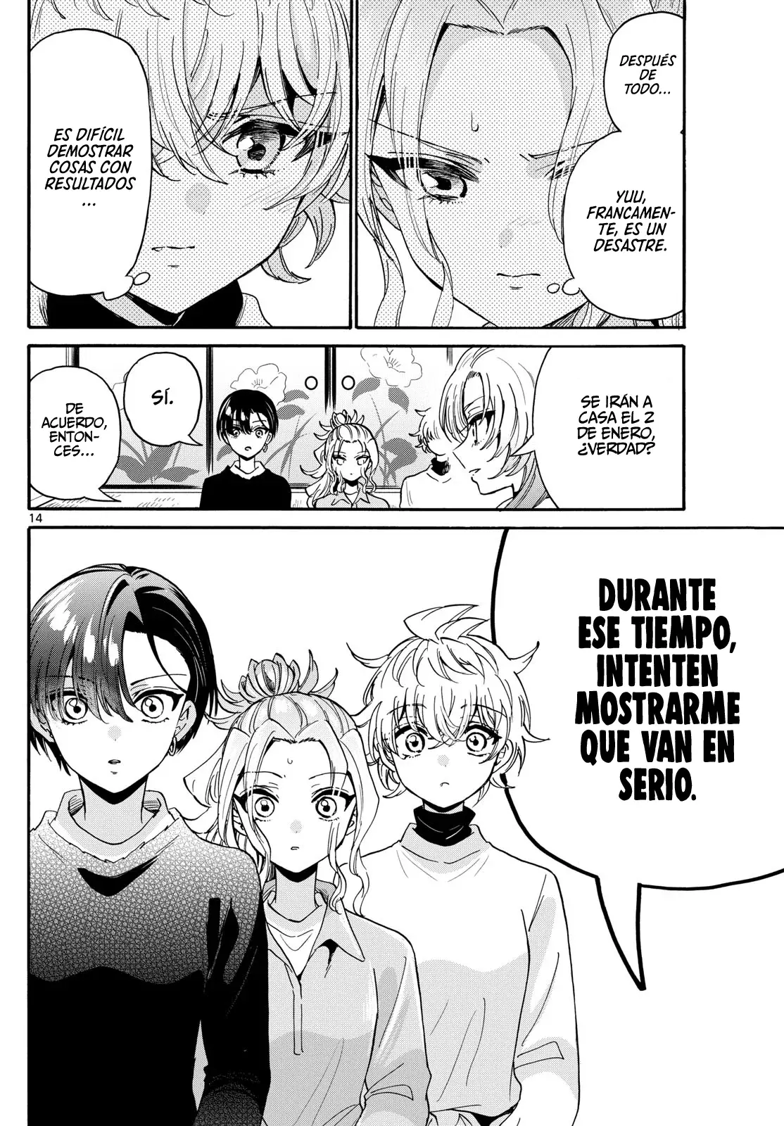 Mikadono Sanshimai wa Angai, Choroi Capitulo 186: La cabeza de la familia Mikadono página 16
