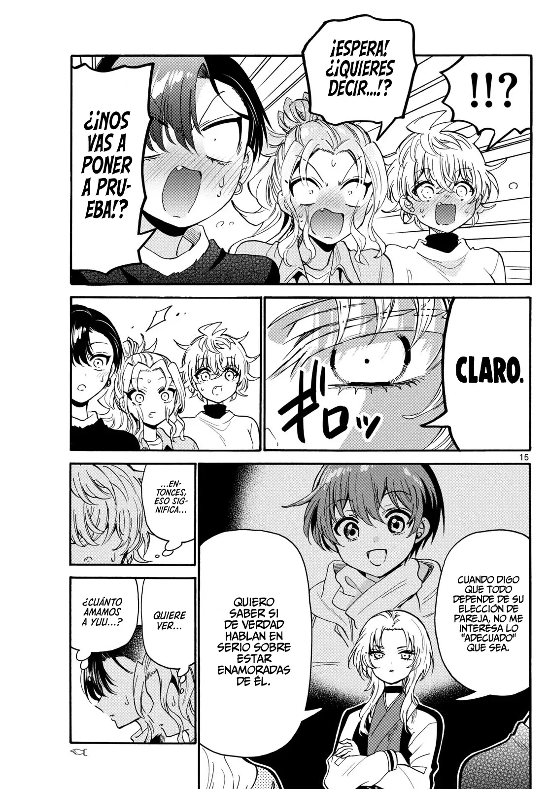 Mikadono Sanshimai wa Angai, Choroi Capitulo 186: La cabeza de la familia Mikadono página 17