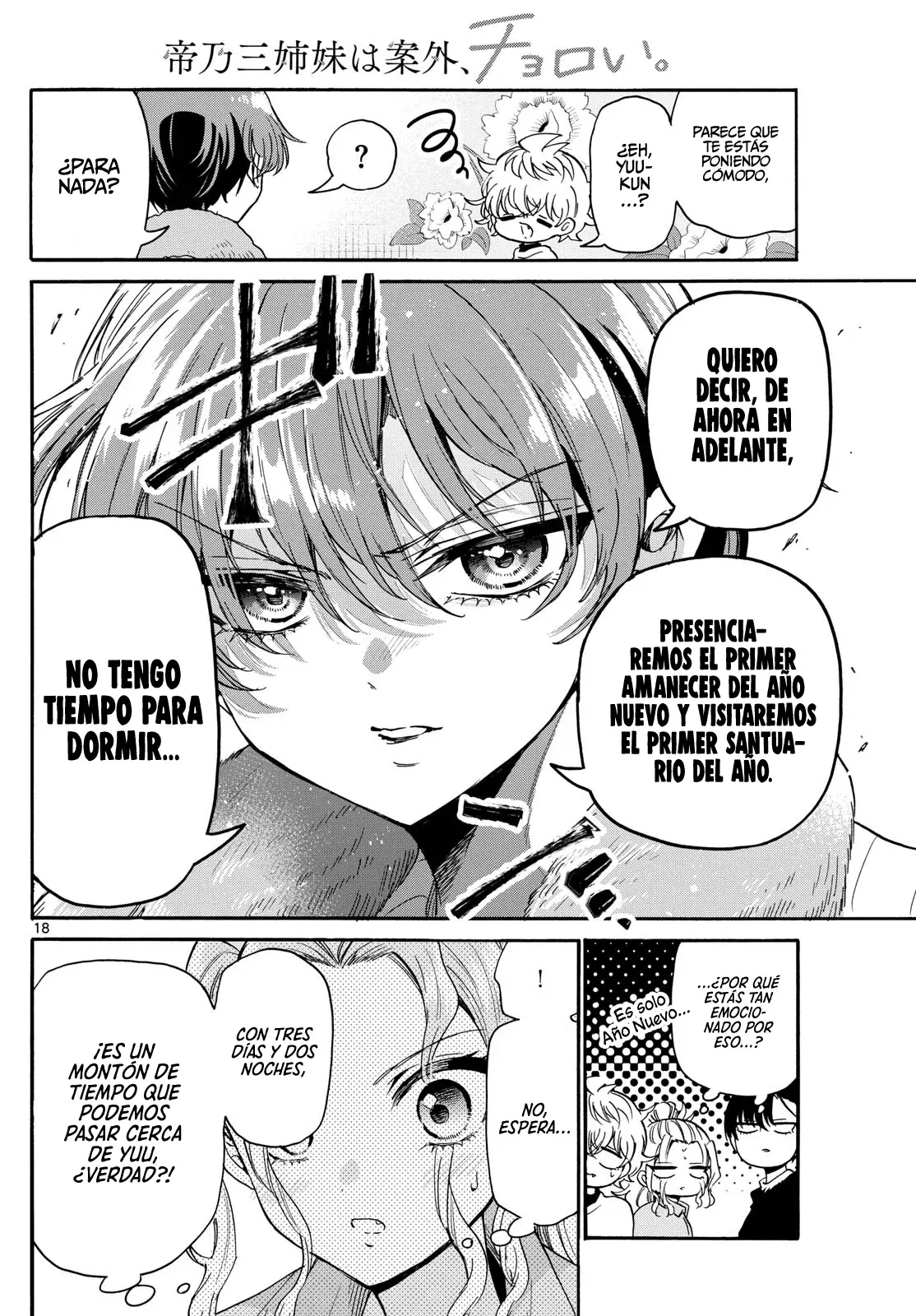 Mikadono Sanshimai wa Angai, Choroi Capitulo 186: La cabeza de la familia Mikadono página 20