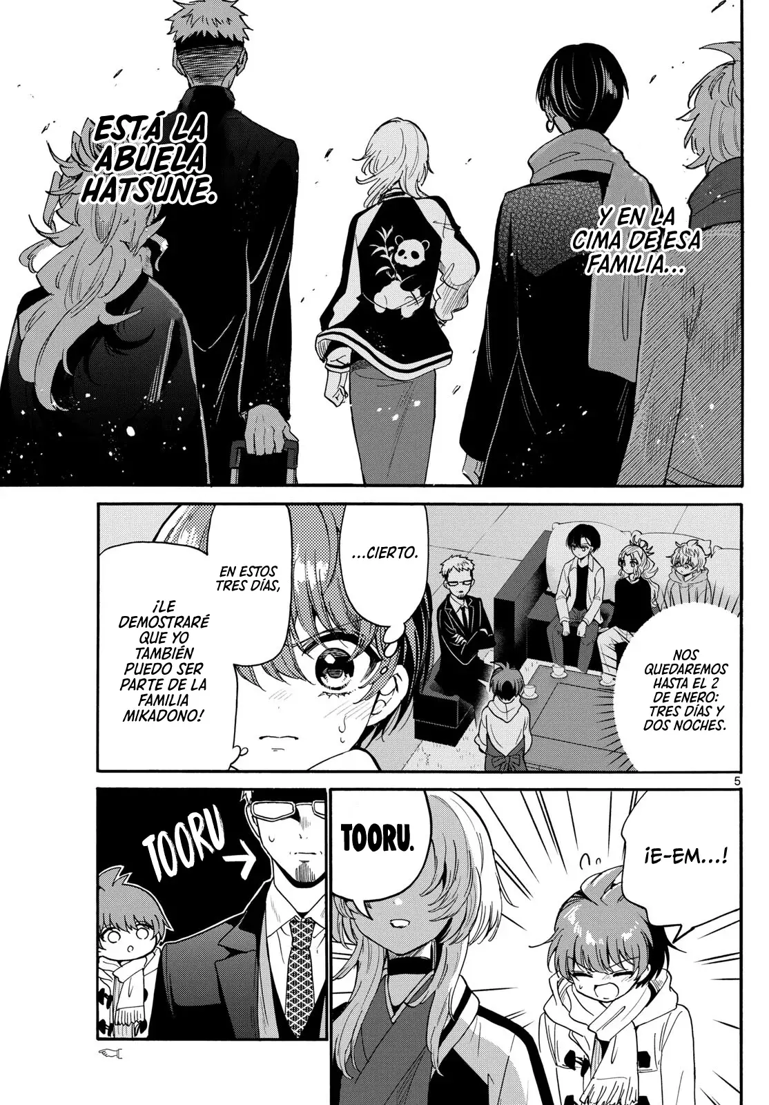 Mikadono Sanshimai wa Angai, Choroi Capitulo 186: La cabeza de la familia Mikadono página 7