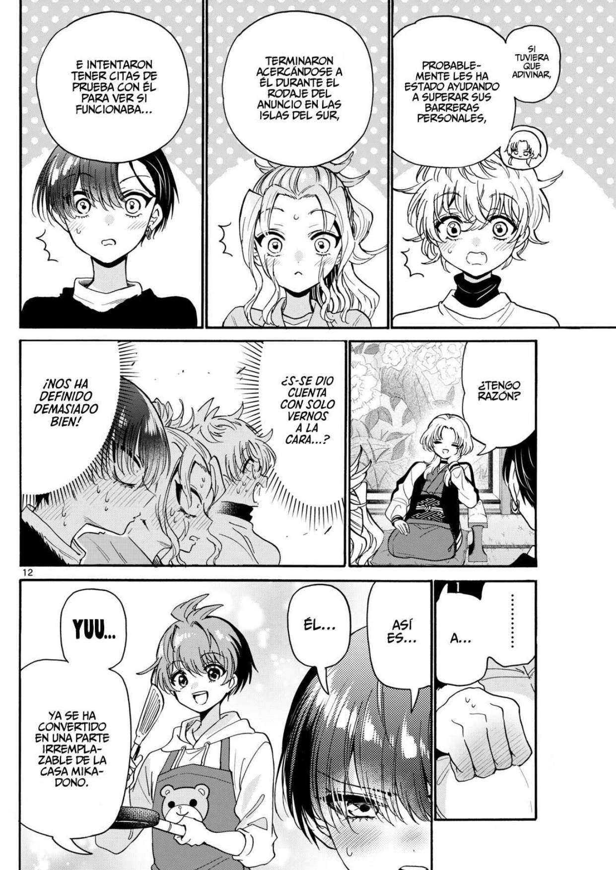 Mikadono Sanshimai wa Angai, Choroi Capitulo 186 página 10