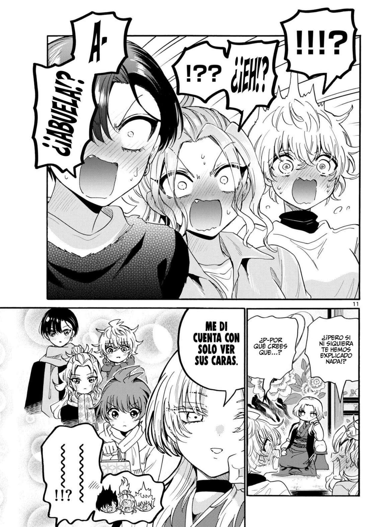 Mikadono Sanshimai wa Angai, Choroi Capitulo 186 página 9