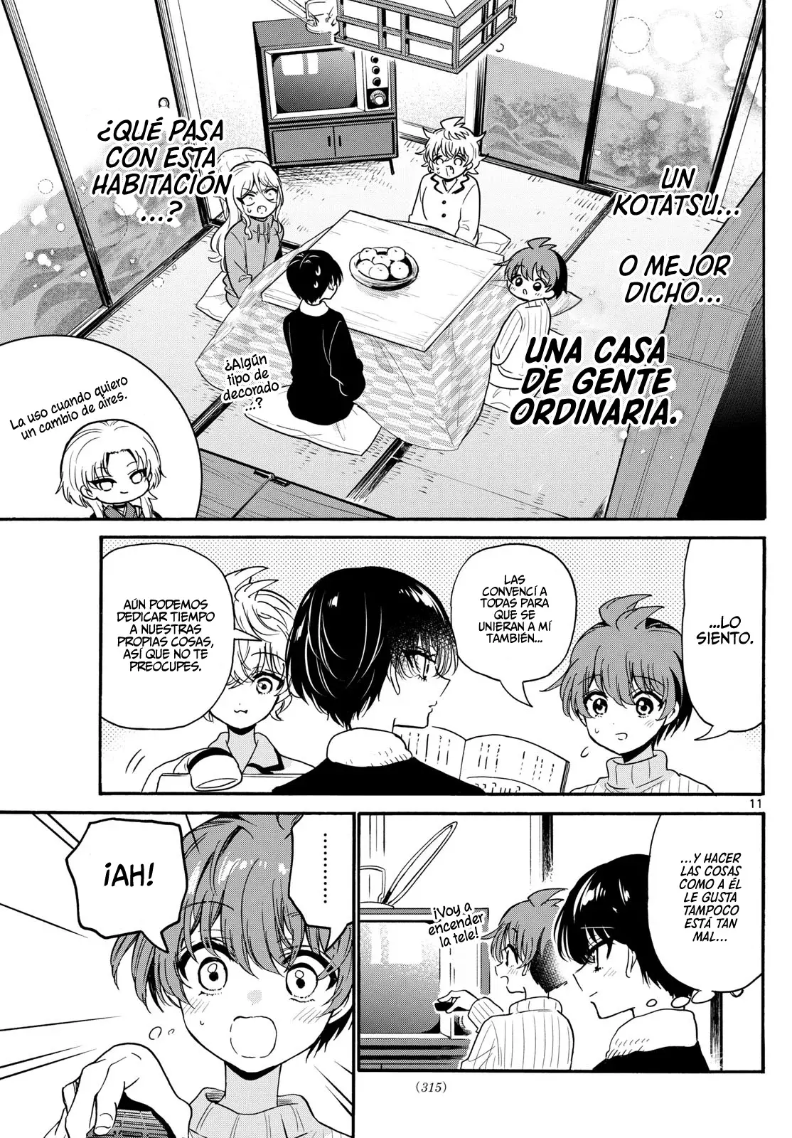 Mikadono Sanshimai wa Angai, Choroi Capitulo 187: El año pasado página 14