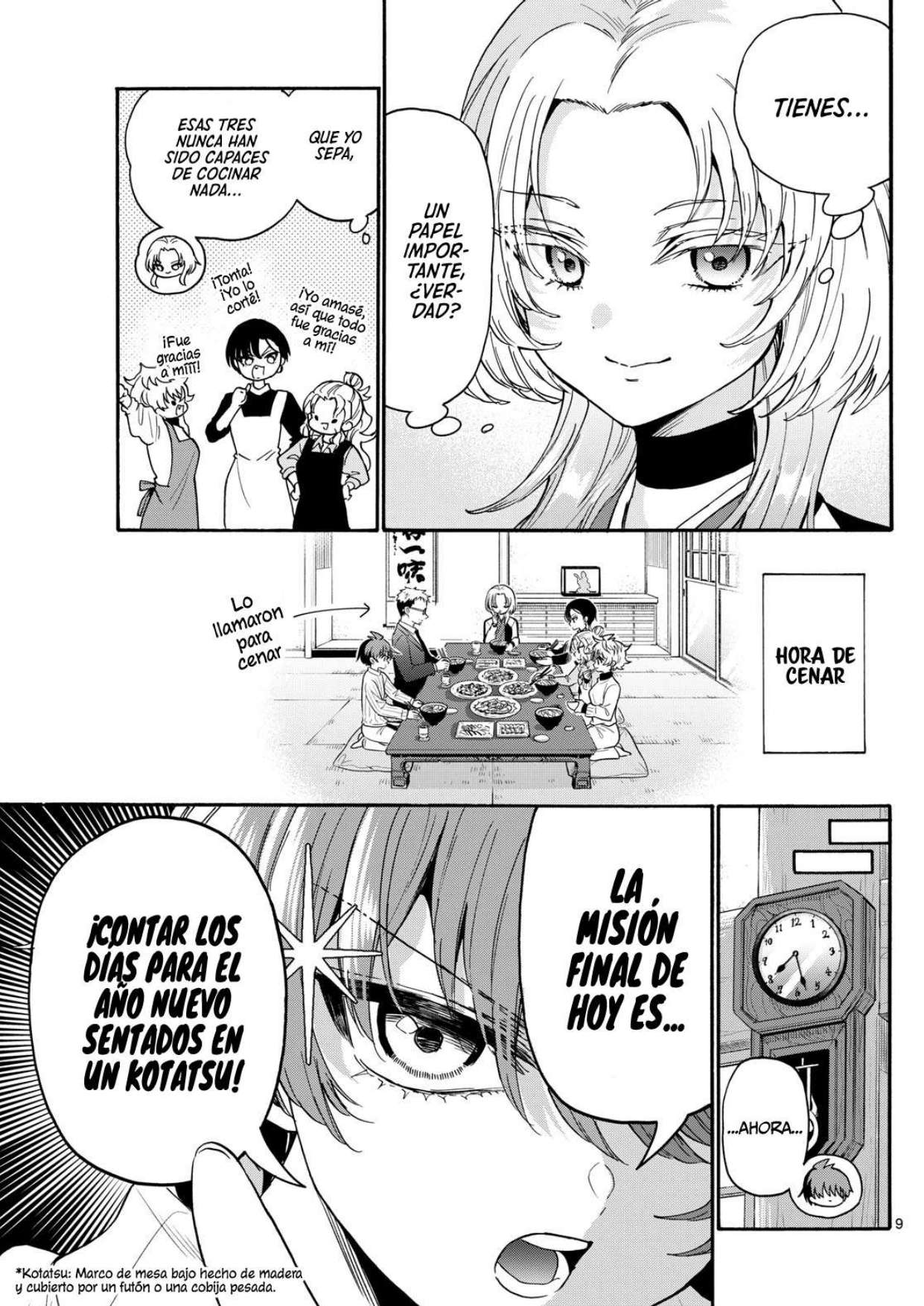 Mikadono Sanshimai wa Angai, Choroi Capitulo 187 página 9