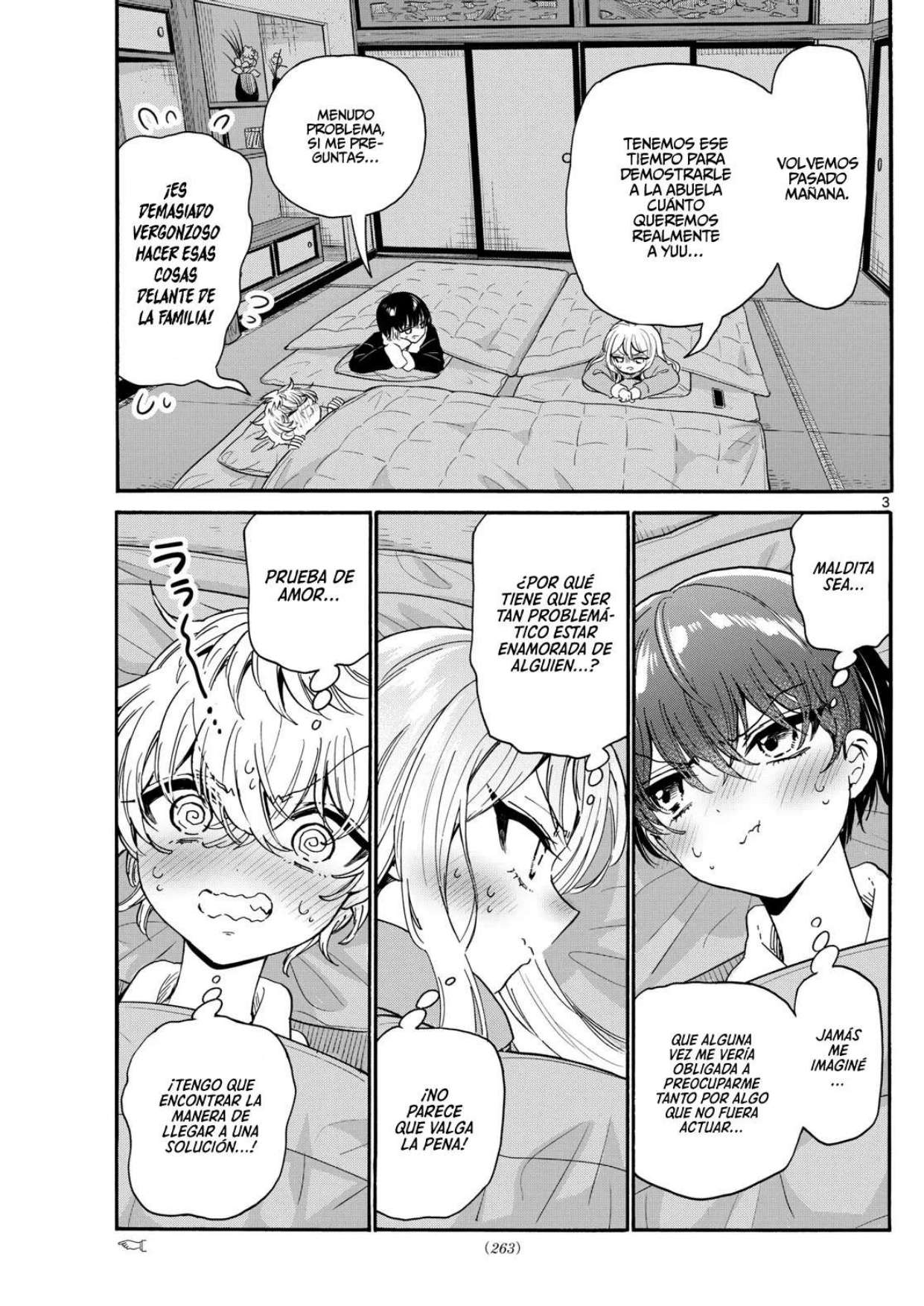 Mikadono Sanshimai wa Angai, Choroi Capitulo 188 página 3