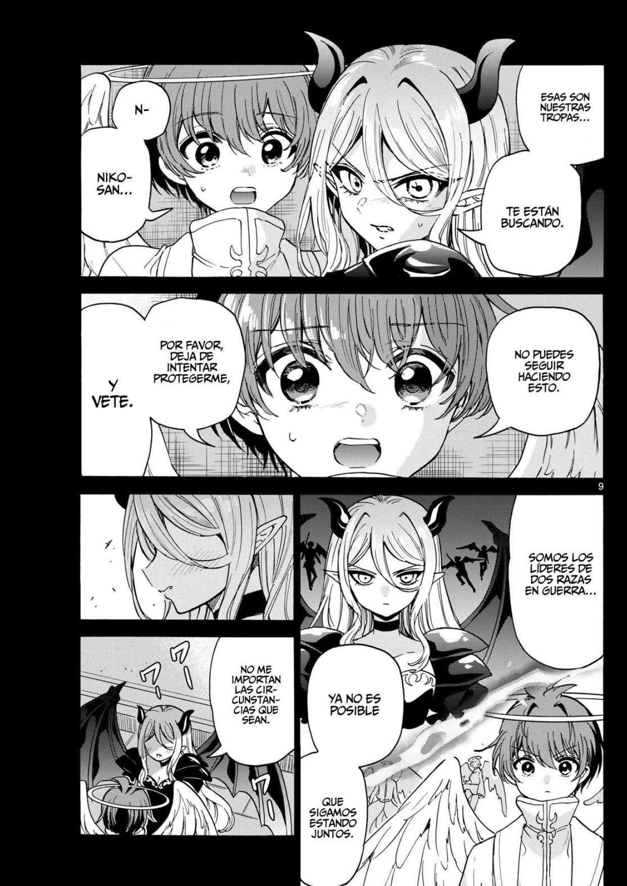 Mikadono Sanshimai wa Angai, Choroi Capitulo 188 página 9