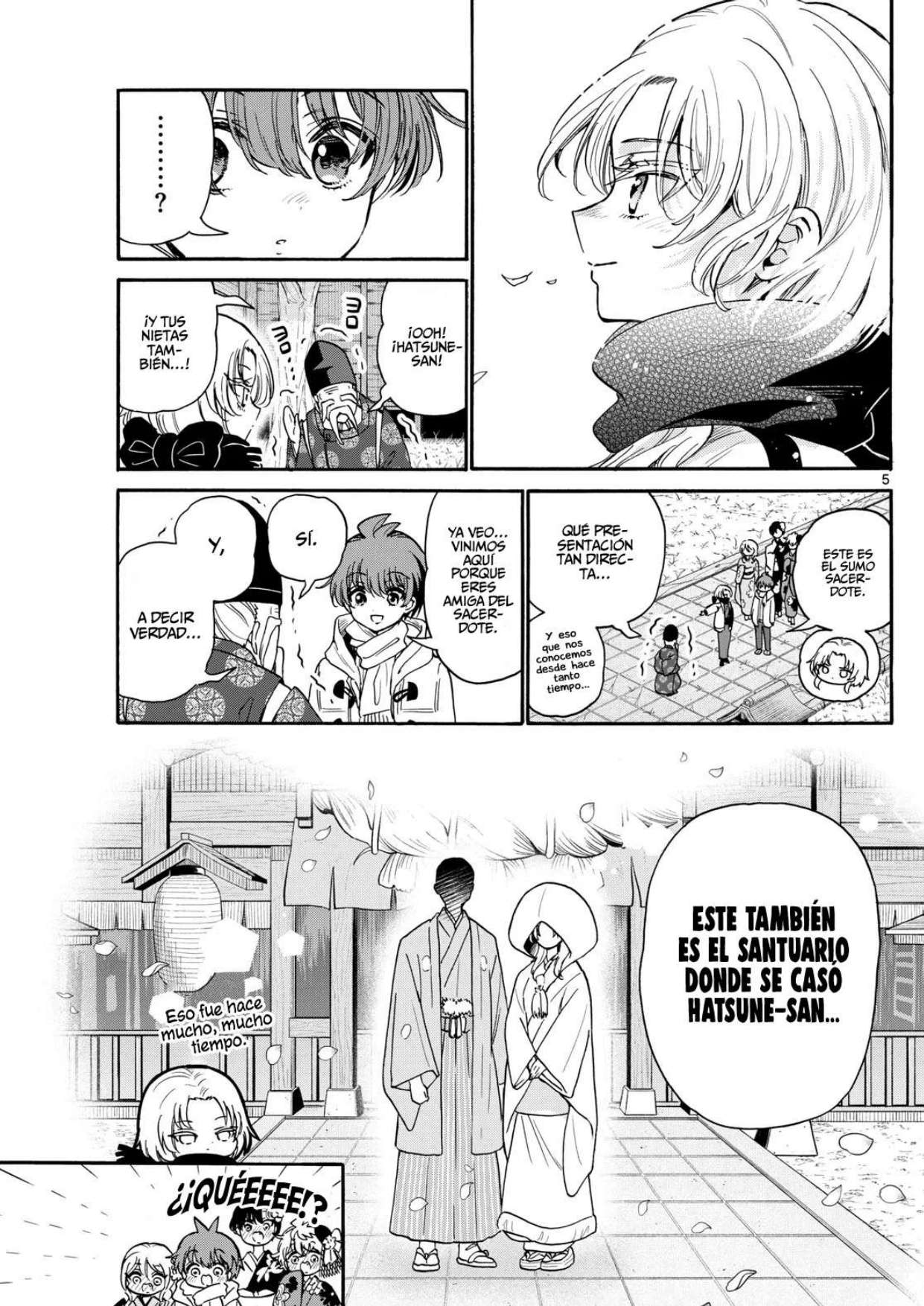 Mikadono Sanshimai wa Angai, Choroi Capitulo 189 página 5