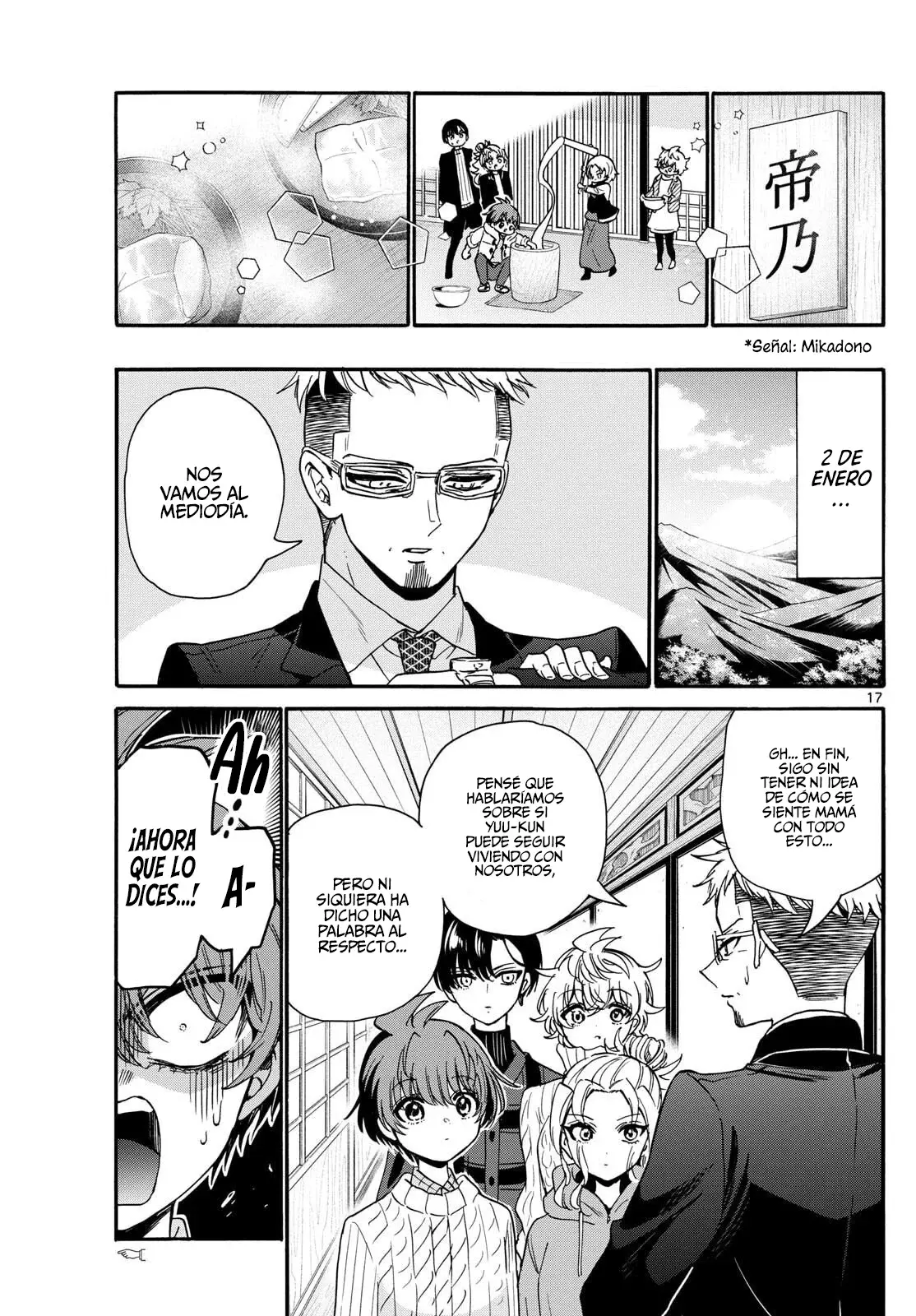 Mikadono Sanshimai wa Angai, Choroi Capitulo 190: Rostros serios página 19