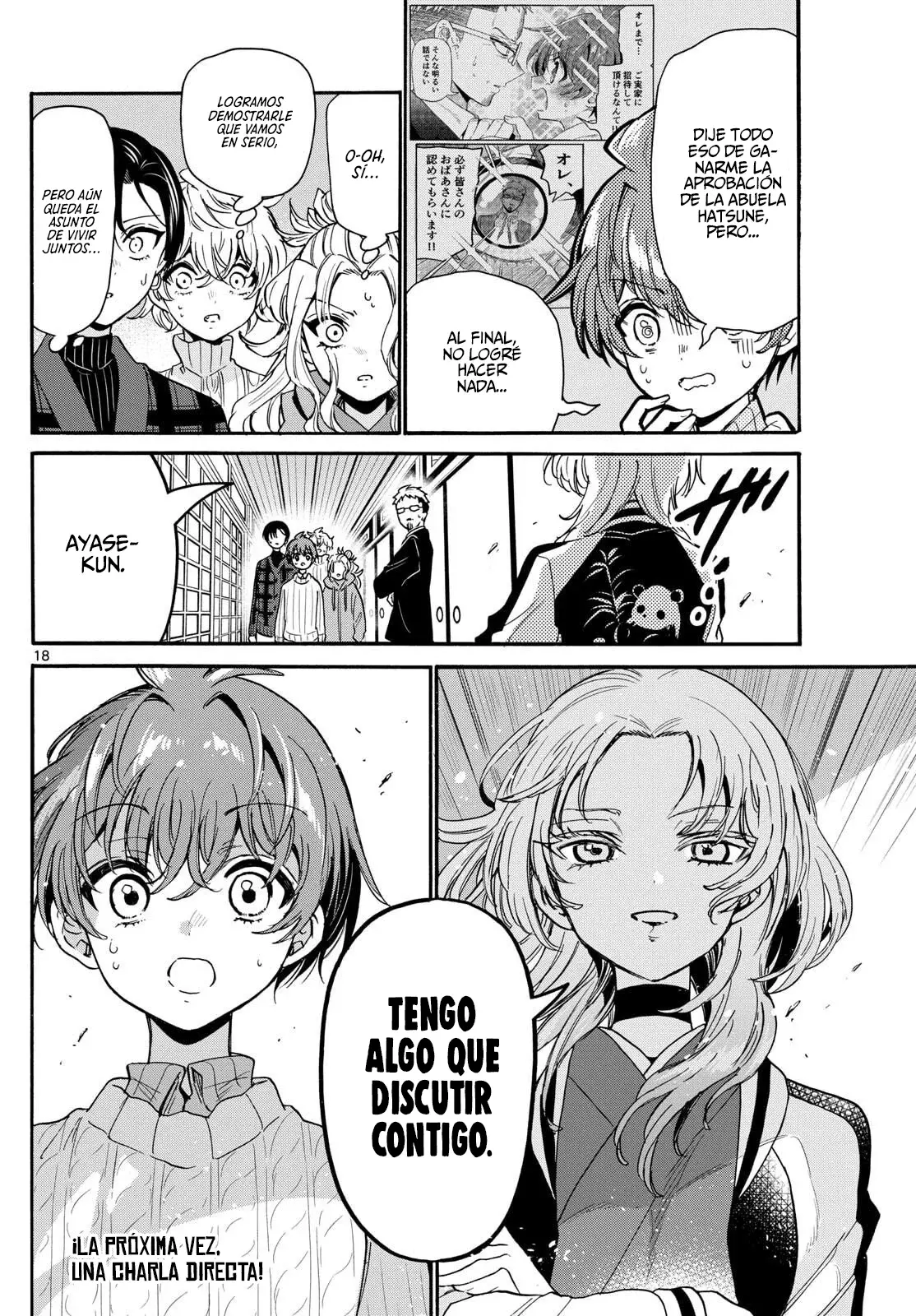 Mikadono Sanshimai wa Angai, Choroi Capitulo 190: Rostros serios página 20