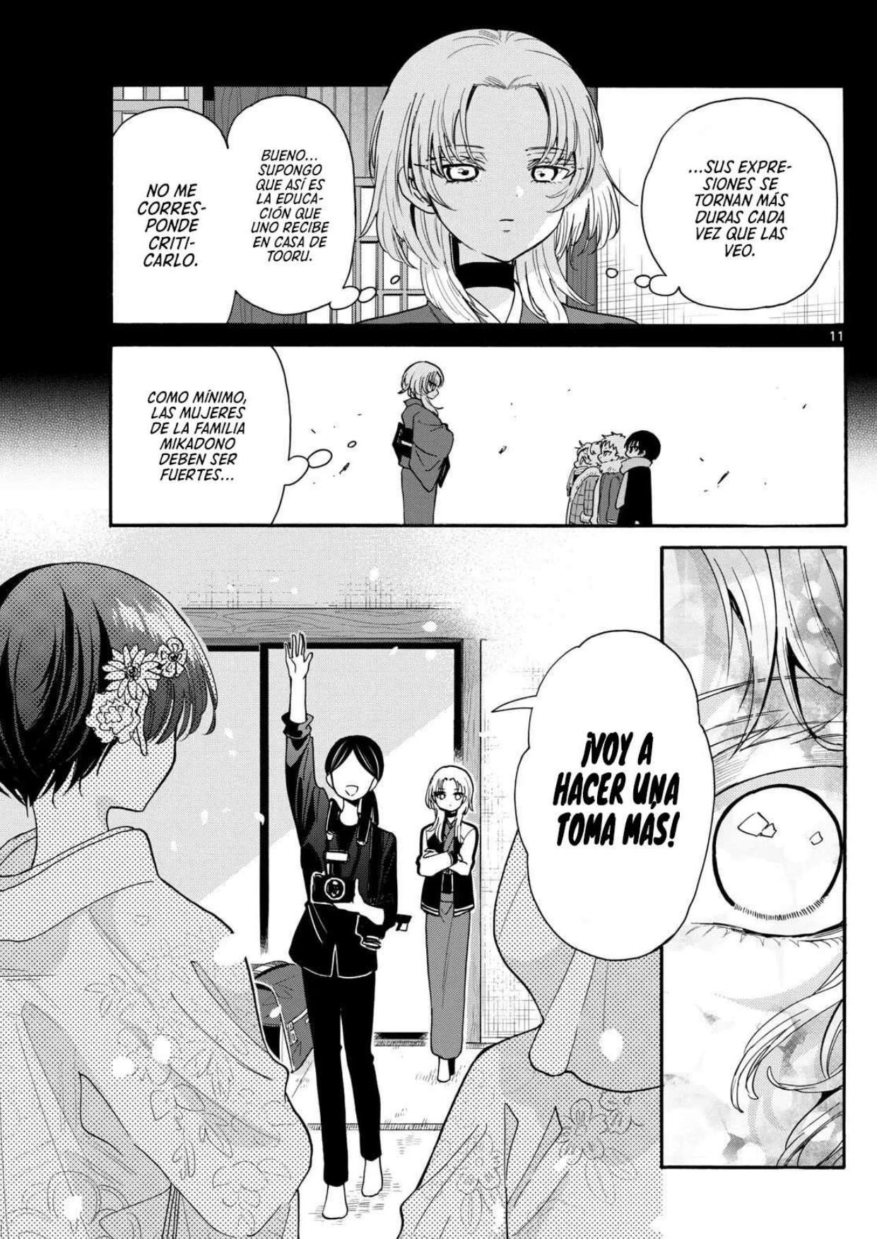 Mikadono Sanshimai wa Angai, Choroi Capitulo 190 página 10
