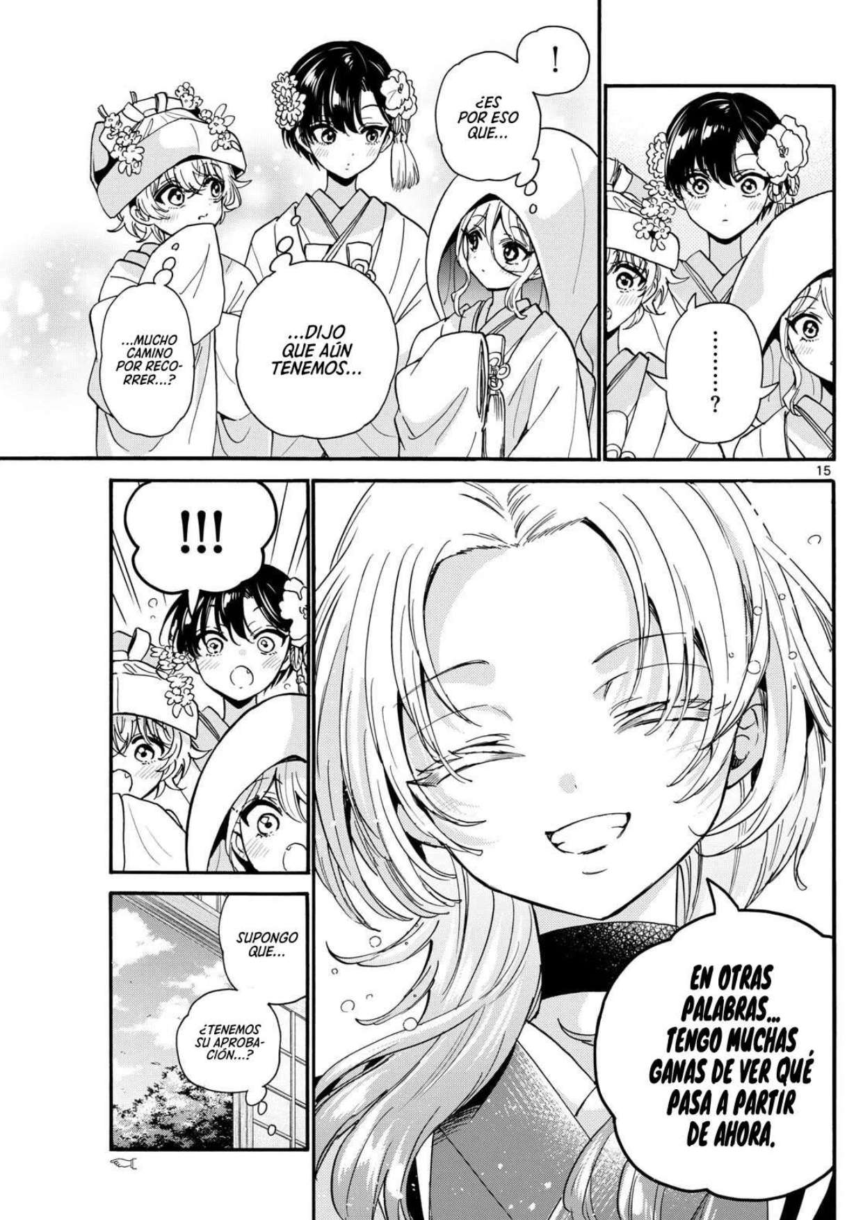 Mikadono Sanshimai wa Angai, Choroi Capitulo 190 página 14
