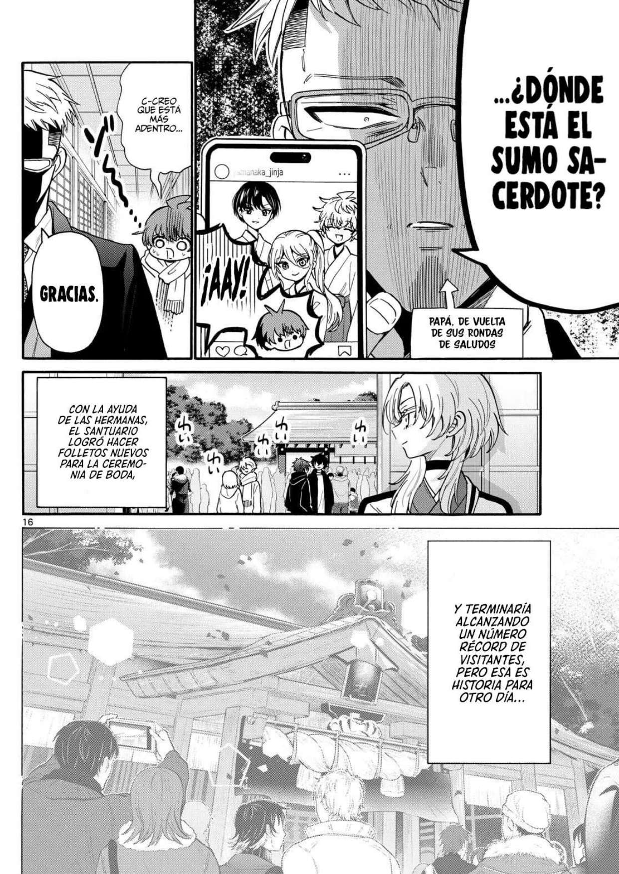 Mikadono Sanshimai wa Angai, Choroi Capitulo 190 página 15