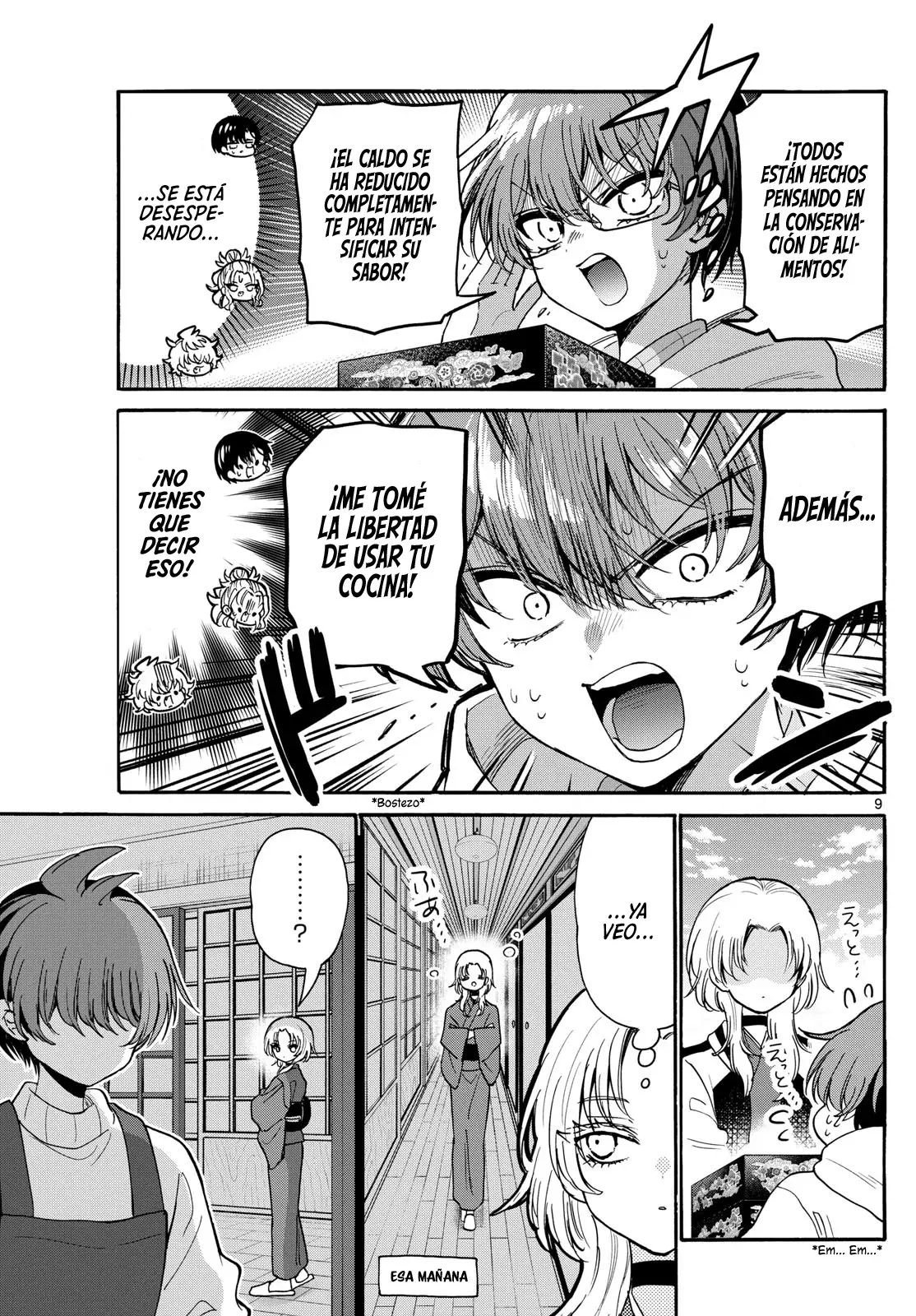 Mikadono Sanshimai wa Angai, Choroi Capitulo 191: Presta atención página 12