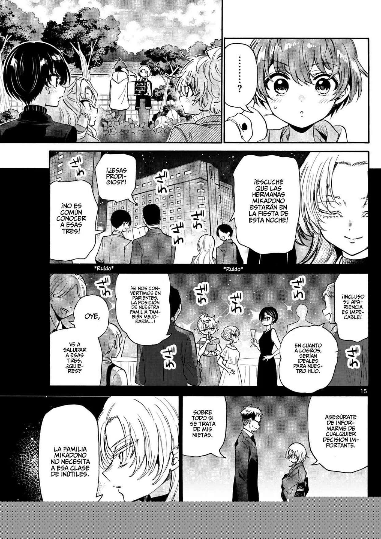 Mikadono Sanshimai wa Angai, Choroi Capitulo 191 página 14