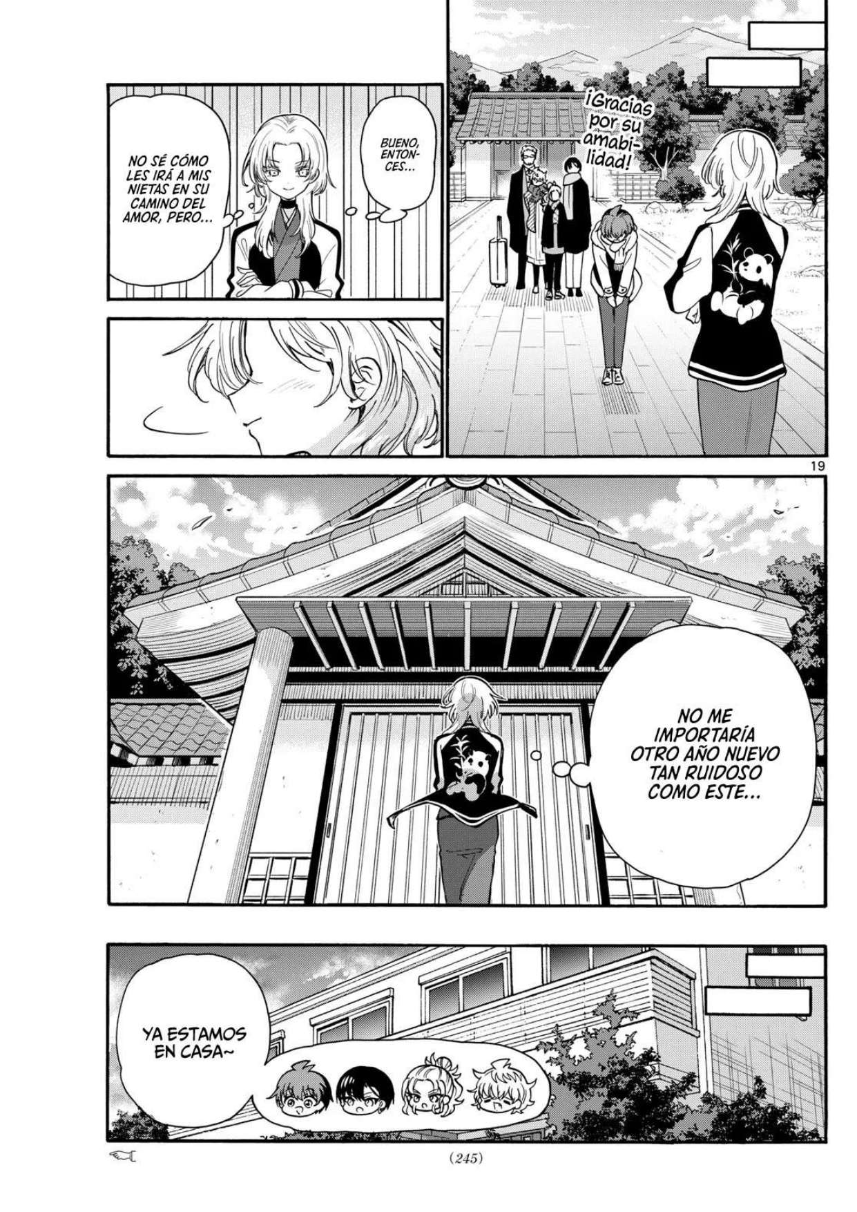 Mikadono Sanshimai wa Angai, Choroi Capitulo 191 página 18