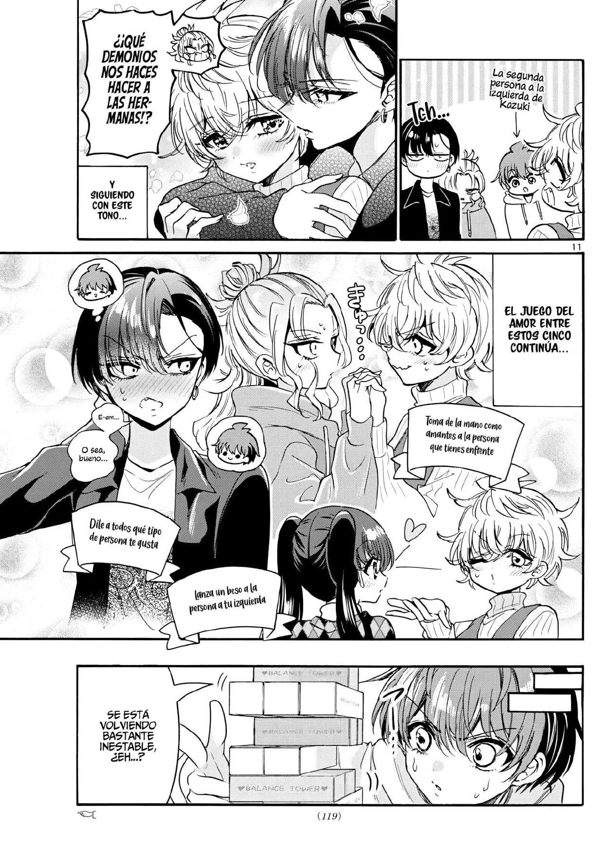 Mikadono Sanshimai wa Angai, Choroi Capitulo 192 página 11
