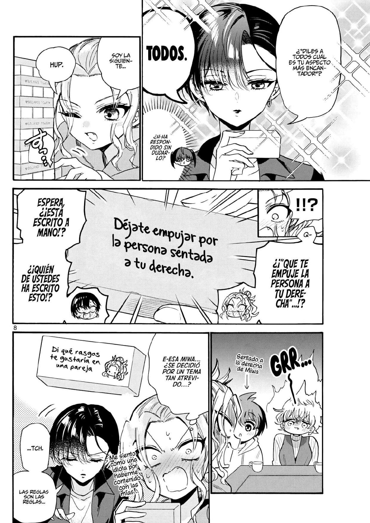 Mikadono Sanshimai wa Angai, Choroi Capitulo 192 página 8